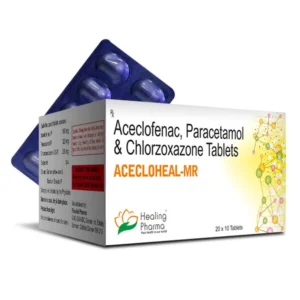 Acecloheal MR | Aceclofenac 100mg + Paracetamol 325mg + Chlorzoxazone 250mg