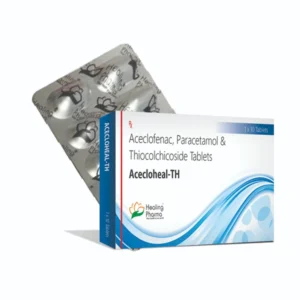 Acecloheal TH | Aceclofenac 100mg + Paracetamol 325mg + Thiocolchicoside 4mg