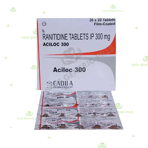 Aciloc 300 Tablet | Ranitidine 300mg