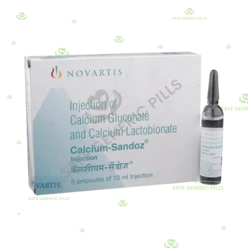 Calcium Sandoz Injection | Calcium Gluconate 50mg + Calcium Lactobionate