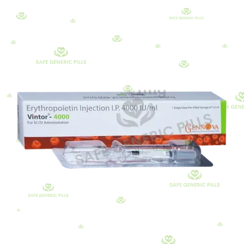 Vintor 4000 Injection | Recombinant Human Erythropoietin Alfa