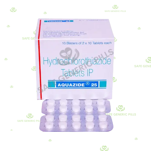 Aquazide 25 | Hydrochlorothiazide 25mg Tablet