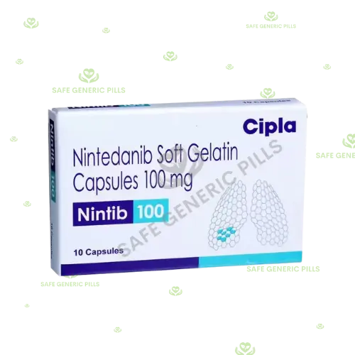 Nintib 100 Soft Gelatin Capsule | Nintedanib 100mg