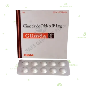 Glimda 1 Tablet | Glimepiride 1mg