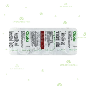 Nicip Plus Tablet | Nimesulide 100mg + Paracetamol 325mg