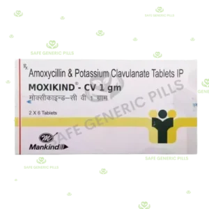 Moxikind-CV 1gm | Amoxycillin 875mg + Clavulanic Acid 125mg