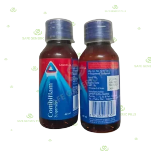 Combiflam Suspension | Ibuprofen 100mg + Paracetamol