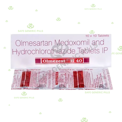 Olmezest H 40 | Hydrochlorothiazide + Olmesartan Medoxomil