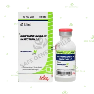 Huminsulin N 40IU/ml Injection | Insulin Isophane 40IU