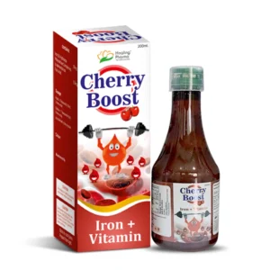 Cherryboost Syp | Iron (iii) Hydroxide Polymaltose Complex eq. to Elemental Iron + Folic Acid 0.5mg ?200 ml