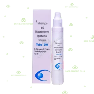 Toba DM Eye Drops | Dexamethasone + Tobramycin
