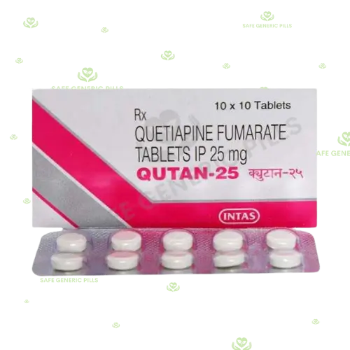 Qutipin 25 Tablet | Quetiapine 25mg