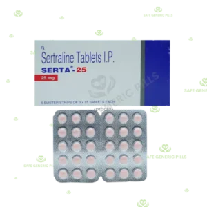 Serta 25 Tablet | Sertraline 25mg
