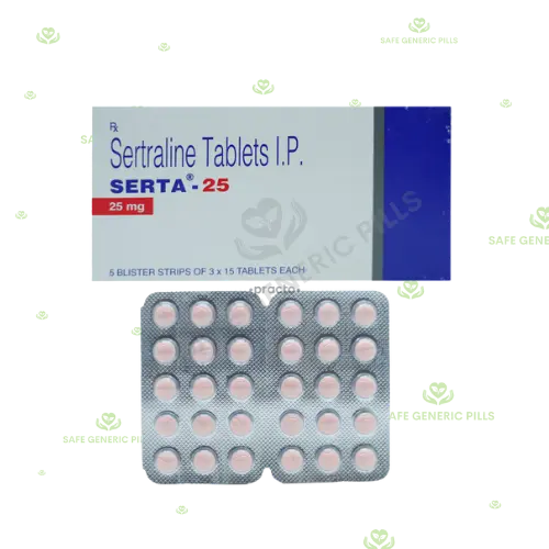 Serta 25 Tablet | Sertraline 25mg