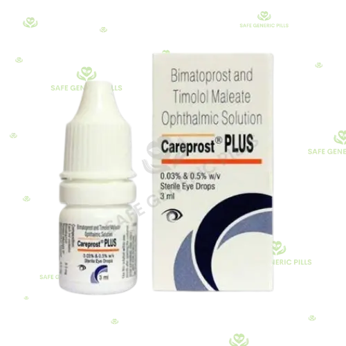 Careprost Plus Eye Drop | Bimatoprost + Timolol
