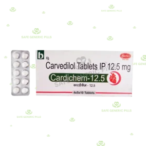 Cardichem 12.5 Tablet | Carvedilol 12.5mg