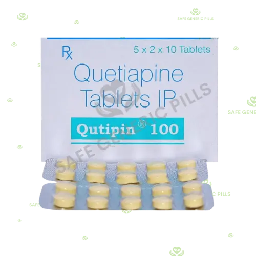 Qutipin 100 Tablet | Quetiapine 100mg