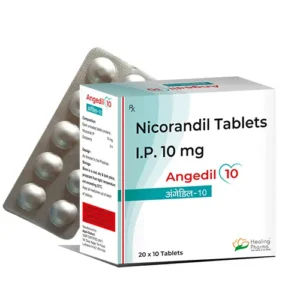Angedil 10 mg (Nicorandil Tablet)