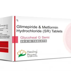 Glycoheal G Semi | Glimepiride 0.5mg + Metformin 500mg Double Layer