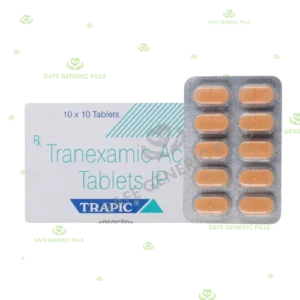 Trapic 500mg Tablet | Tranexamic Acid 500mg