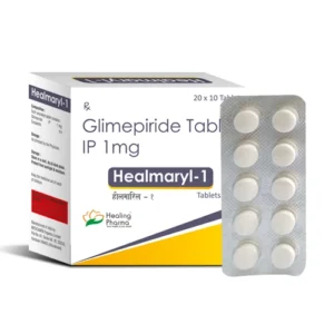 Healmaryl 1 (Glimepride 1mg Tablets)