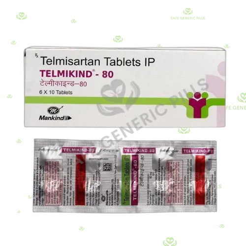 Telmavac 80 Tablet | Telmisartan 80mg