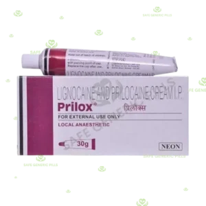 Prilox Cream | Prilocaine 25mg + Lidocaine 25mg