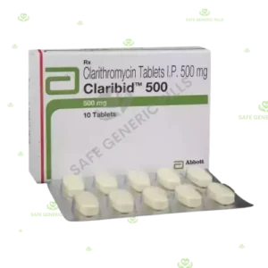 Claribid 500 Tablet | Clarithromycin 500mg