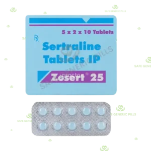 Zosert 25 Tablet | Sertraline 25mg