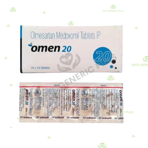 Omen 20 Tablet | Olmesartan Medoxomil 20mg