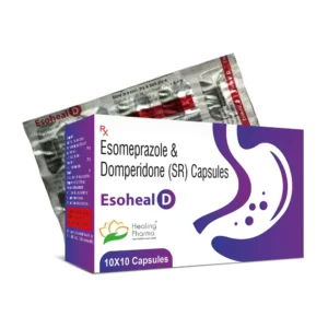 Esoheal D | Esomeprazole 40mg+ Domeperidone 30mg SR Caps