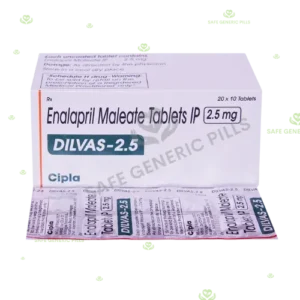 Dilvas 2.5 Tablet | Enalapril 2.5mg