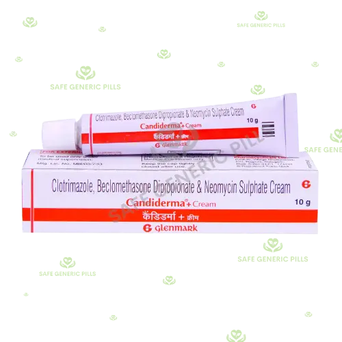 Candiderma Plus Cream | Beclometasone + Neomycin + Clotrimazole