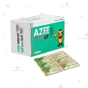 Azee 100mg Tablet DT | Azithromycin 100mg