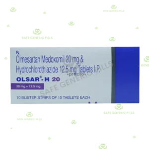 Olsar-H 20 Tablet | Hydrochlorothiazide + Olmesartan Medoxomil