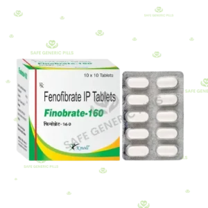 Finobrate 160 Tablet | Fenofibrate 160mg