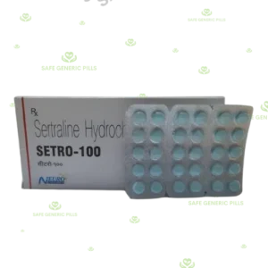 Setro 100mg Tablet | Sertraline 100mg