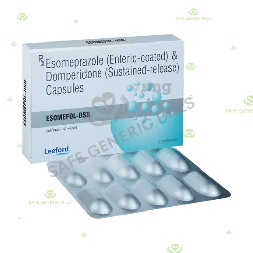Esomefol-DSR Capsule | Domperidone 30mg + Esomeprazole 40mg