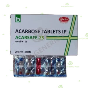 Acarsafe 25mg | Acarbose 25mg
