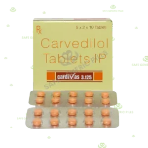 Cardivas 3.125 | Carvedilol 3.125mg