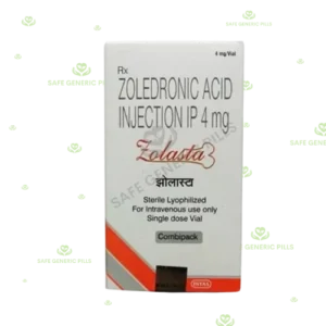 Zolasta 4mg Injection | Zoledronic acid 4mg
