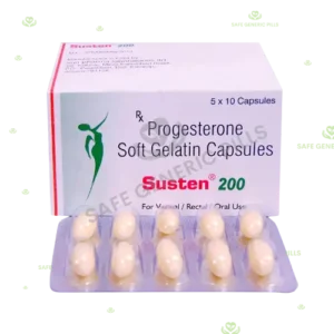 Susten 200 Soft Gelatin | Progesterone Natural Micronized