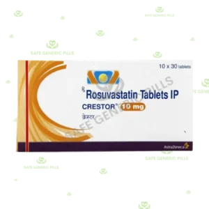 Crestor 10mg Tablet 
| Rosuvastatin 10mg