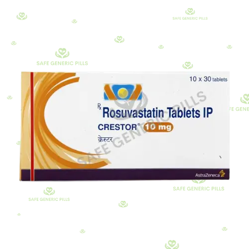 Crestor 10mg Tablet
| Rosuvastatin 10mg