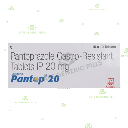 Pantop 20 Tablet
| Pantoprazole 20mg