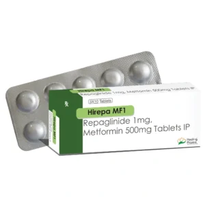 Hirepa MF 1 | Repaglinide 1mg + Metformin 500mg