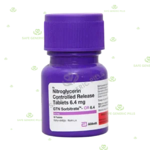 GTN Sorbitrate -CR 6.4 Tablet
| Nitroglycerin 6.4mg