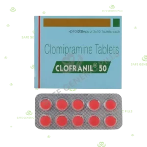 Clofranil 50mg Tablet 
| Clomipramine 50mg