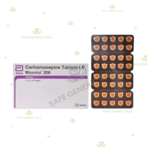 Mazetol 200 Tablet
| Carbamazepine 200mg