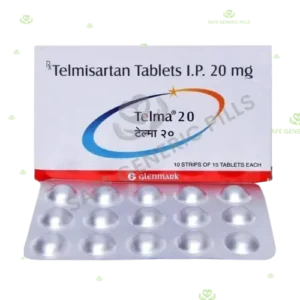 Telma 20 Tablet
| Telmisartan 20mg
